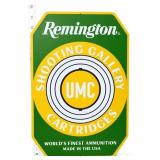 Composite wood 10x14.75 green Remington sign