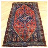 Vintage 70x37in estate rug