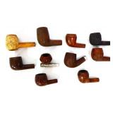 Lot of 10 vintage pipes