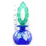 Fenton cobalt optic perfume w/ green stopper