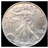 1997 silver eagle coin