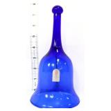 Cobalt Pilgrim Glass 8in bell