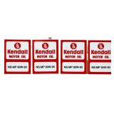 Lot of 4 Kendall NS-MP adv stickers