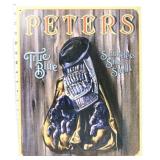 Metal 13x16 Peters True Blue sign