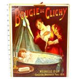 Vntg 12x15.25 Bougie De Clichy print