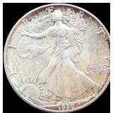 1992 silver eagle coin