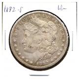 1892S Mogan silver dollar