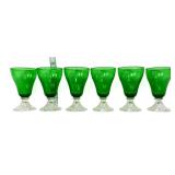 Lot of 6 emerald boopie glasses