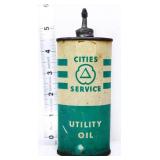 Vntg 4oz Cities Service Utility oiler