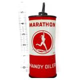 Vntg 4oz Marathon Handy Oiler can see photos