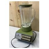 Vintage Green Waring Solid State Blender