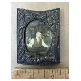 Vintage Dragon Framed Bartender Photo