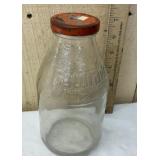 Glass Gatorade Thirst Quencher w/ Metal Lid