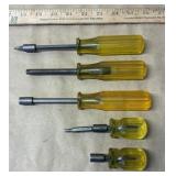 5 Apex Hex Bit Drivers