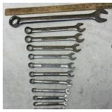 12 Craftsman Metric Combination Wrenches 6-27mm