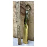 12' Tall Brass Shoe Horn