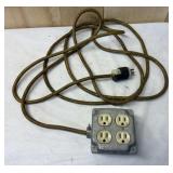 Heavy Duty Quad Outlet