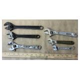 Blue Point, Kobalt, Armstrong Adjustable Wrenches