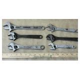 Wright, Stanley, Craftsman Adjustable Wrenches