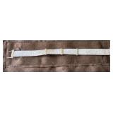 Sterling Silver Mesh Bracelet w/ Accent Bars & Sto