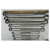 8 Craftsman SAE Double Box End Wrenches 3/8-1 5/16