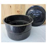Water Bath Canning Pot w/ Lid & Basket