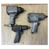 3 Pneumatic Impact Guns