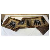 Black Bear Table Runner