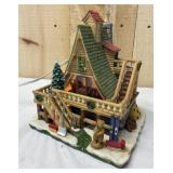 Lemax Clint's Cabin- Tested