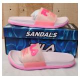 New Fila Sandals w/ Box Size 8