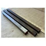 3 Steel Solid Square Bars