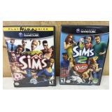 Nintendo Game Cube- The Sims & Sims 2 Pets