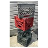 4 Milk Crates