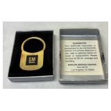 'GM' Barlow Key Holder in Box