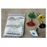 Quick Connect Power Washer Spray Tips