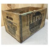 Hires Root Beer Wood Crate