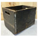 Vintage Wood Crate 'Sold to Jersey Cry'