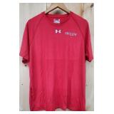Under Armour Loose Red T-Shirt Kids Size L