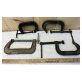 4 C-Clamps