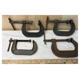 4 C-Clamps
