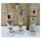 Michelob Beer Glasses- Los Angeles 1984 Olympics
