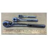 3 Craftsman Ratchets