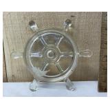 Glass Ship Wheel
