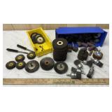 Assortment of Wire Wheel Brushes, Abrasive Sanding