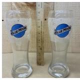 Pair of Blue Moon Glasses