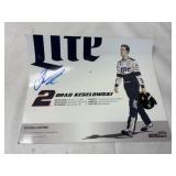 Autographed Brad Keselowski