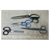 4 Vintage Scissors