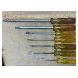7 Pratt-Read Screwdriver Set