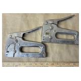 2 Arrow T-50 Staple Guns