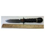 11' Fixed Blade Knife w/ Compass